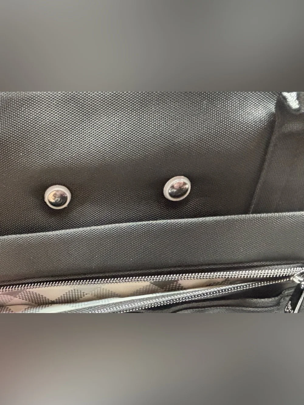 NWT Lug BLACK LOCOMOTION Ultra X RFID Rolling Travel Bag w/ Retractable Handle